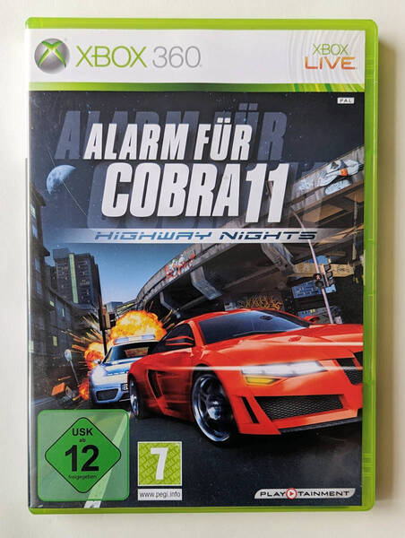 クラッシュタイム3 ALARM FOR COBRA11 Highway Nights / Crash Time III GER版 ★ XBOX 360