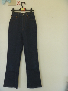 *①(BOBSON) lady's!QUALITY CLOTHING dark blue jeans * boots cut 