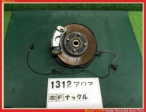 【送料無料】NHP10 アクア G`s 中期 純正 左 フロント ナックル ASSY ハブ ブレーキ キャリパー ローター 43212-52050