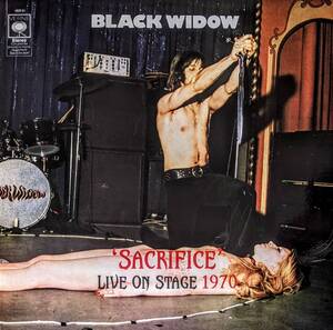 Black Widow ブラック・ウィドウ - Sacrifice - Live On Stage 1970 限定アナログ・レコード 