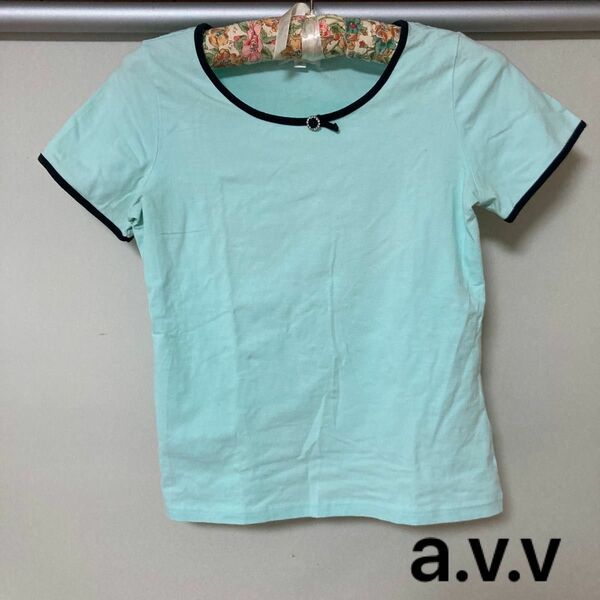 GWセール中！avv 春夏　トップス　半袖Tシャツ　オフィス　