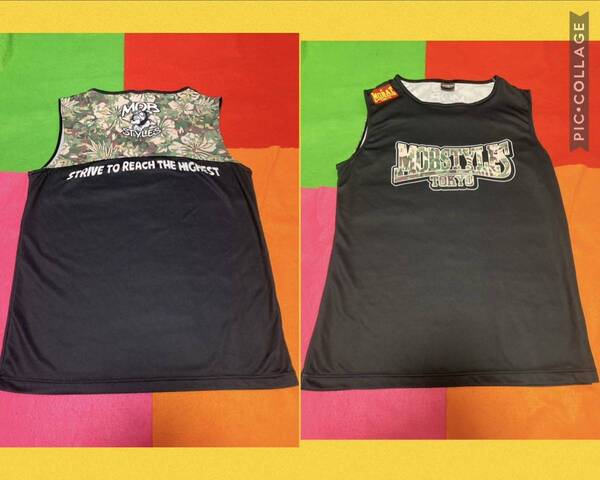 送料無料(モブスタイルス東京) MOBSTYLES MOSH ノースリーブ(XL)ALOHA CAMO/タンクトップ /総合格闘技/超RIZIN/MMA/斎藤裕/朝倉未来/平本