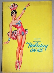 海外版】アメリカン ホリデイ・オン・アイス 1964年パンフ/検;アイススケートショー