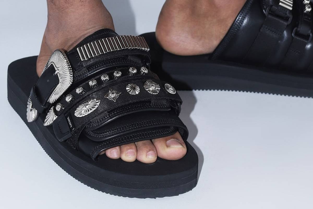 春夏新作モデル SUICOKE × トーガTOGA DEPA-V2TOG 25cm ブラック