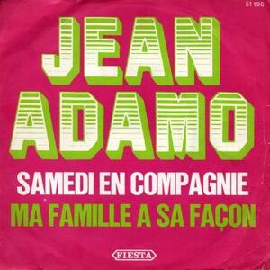 即決！JEAN ADAMO / SAMEDI EN COMPAGNIE [7”] EP フレンチポップ フレンチファンク オルガンバー