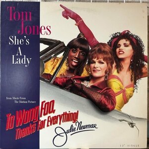 Tom Jones / She's A Lady [12”] MCA 12-55144 トライバルハウス 3人のエンジェル