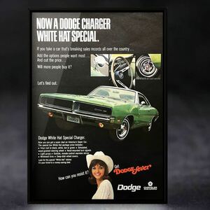 USA 60年代 当時物 初代 ダッジチャージャー 広告 /カタログ ダッヂチャージャー Charger チャージャー ダッジ ダッヂ 中古 旧車 車 パーツ