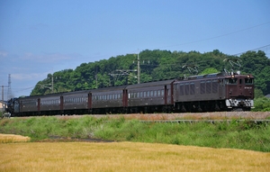 【栃木DC】鉄道 デジ 写真 画像 SL本物の出会い栃木号 両毛線 送り込み回送 1 