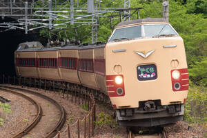 鉄道 デジ 写真 画像 381系 国鉄色 特急やくも 54