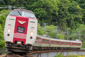 鉄道 デジ 写真 画像 381系 特急やくも 120