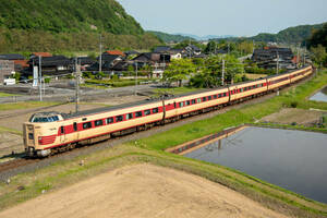 鉄道 デジ 写真 画像 381系 国鉄色 特急やくも 66