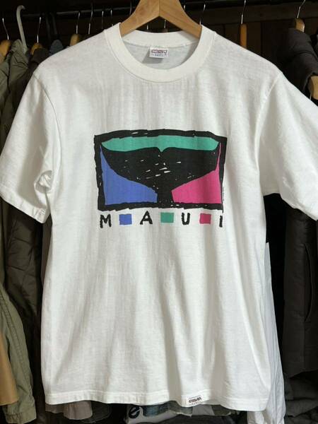 美品 80s クレイジーシャツ MAUI Tシャツ S ハワイ