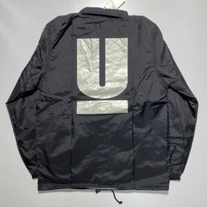 【M】新品 UNDERCOVER U Logo Black Coach Jacket アンダーカバー U ロゴ ブラック コーチジャケット (N9205) R814の画像1