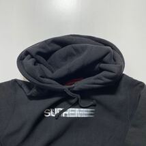 【S】Supreme 2020 Motion Logo Hooded Black シュプリーム 2020 モーション ロゴ フーディ ブラック スウェットシャツ パーカー G1740_画像4