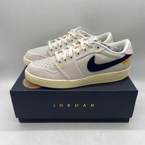 【27.5cm】新品 UNION NIKE AIR JORDAN 1 LOW KO SAIL LEATHER ユニオン ナイキ エアジョーダン ロー KO セイル レザー (DZ4864-100) 4385