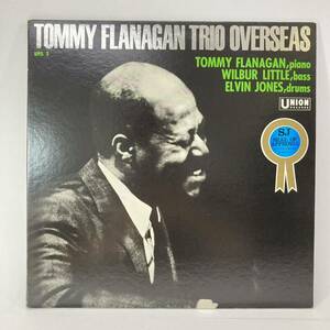 TOMMY FLANAGAN TRIO トミー・フラナガン・トリオ OVERSEAS オーヴァーシーズ LP レコード UPS 2 ジャズ ピアノ 盤面良好