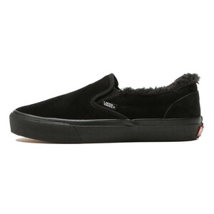 ★即決★VANS ヴァンズ スリッポンファー M.BLACK 8(26cm) サーフ goout ピルグリム スノー ピーク BEAMS