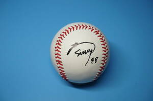  Yomiuri Giants rice field middle thousand . player autograph autograph ball . person army 