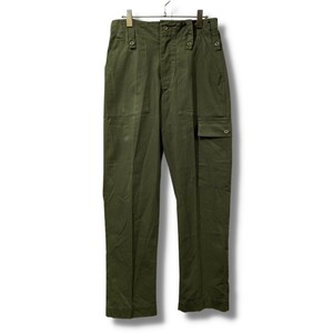  military pants old clothes England army green BS751