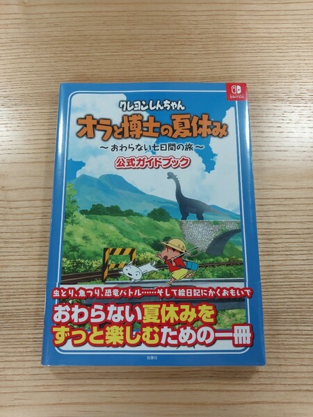 【D1217】送料無料 書籍 クレヨンしんちゃん オラと博士の夏休み おわらない七日間の旅 公式ガイドブック ( 帯 SWITCH 攻略本 空と鈴 )