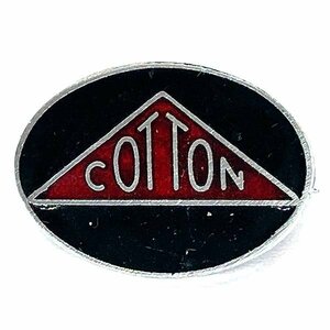 コットン モーターサイクル ピンバッジ COTTON Motorcycle Pin 英車 バイク 旧車 ビンテージ Vintage UK Pins