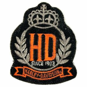 ハーレー・ダビッドソン ビンテージ パッチ Harley Davidson Vintage Patch バイカー HARLEY-DAVIDSON AMF Biker No1