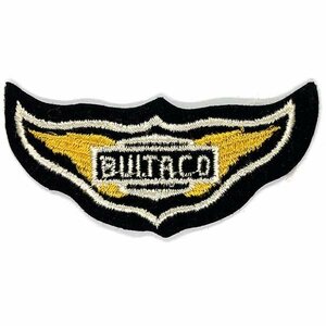ブルタコ ウィング ビンテージ パッチ BULTACO Wing Vintage Deadstock Patch バイク モーターサイクル Motorcycle Bike