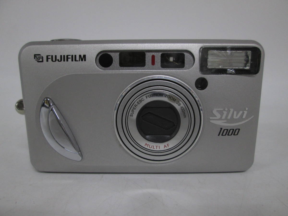 FUJI FILM 富士フイルムコンパクトカメラ フイルムカメラ silvi1000 動作未確認 ジャンク品