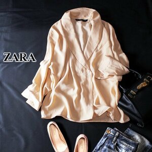 ☆☆ 美品 ザラ ベーシック ZARA BASIC ☆☆ ゆったり可愛い 柔らか デザイン プルオーバー M 春 夏 23A05