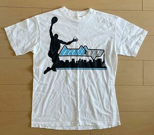 ballup　メキシコ製　半袖Tシャツ　バスケデザイン　メンズ　Mサイズ　ホワイト　レトロ　ヴィンテージ　US古着
