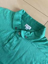 【美品】　Paul Smith　ポールスミス　半袖ポロシャツ　フラットカラー　グリーン　メンズ　Mサイズ　おしゃれ　可愛い　日本製_画像3