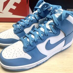 NIKE ナイキ ダンク HIGH Championship Blue レトロ 27.0cm SNKRS 新品 レーザーブルー/ホワイト/レーザーブルー SNK515