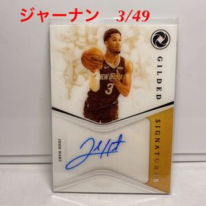 【ジャーナン　3/49　】 Josh Hart 直書き　Auto サイン 2019-20 Panini NBA Opulence