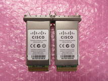 【2個セット】Cisco TwinGig converter module CVR-X2-SFP V02 (No.D262)_画像1