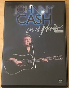 Johnny Cash ジョニー・キャッシュ Live at Montreux 1994 DVD 中古 COUNTRY FOLK ROCK BLUES ライヴ映像