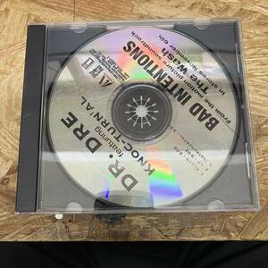 シ● HIPHOP,R&B DR. DRE FEAT KNOC-TURN'AL - BAD INTENTIONS INST,シングル,PROMO盤 CD 中古品