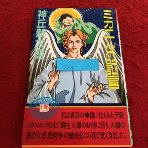 c-225 ノン・フィクション・ストーリー　ミカエルの証言　神丘新太朗　昭和63年4月8日第3刷発行　光言社※2