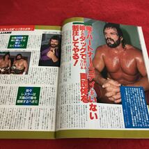 e-032 週刊ゴング　1990年6月14日号　天龍源一郎　ハルク・ホーガン　阿修羅・源引退試合　WWFサーキット　※2_画像5