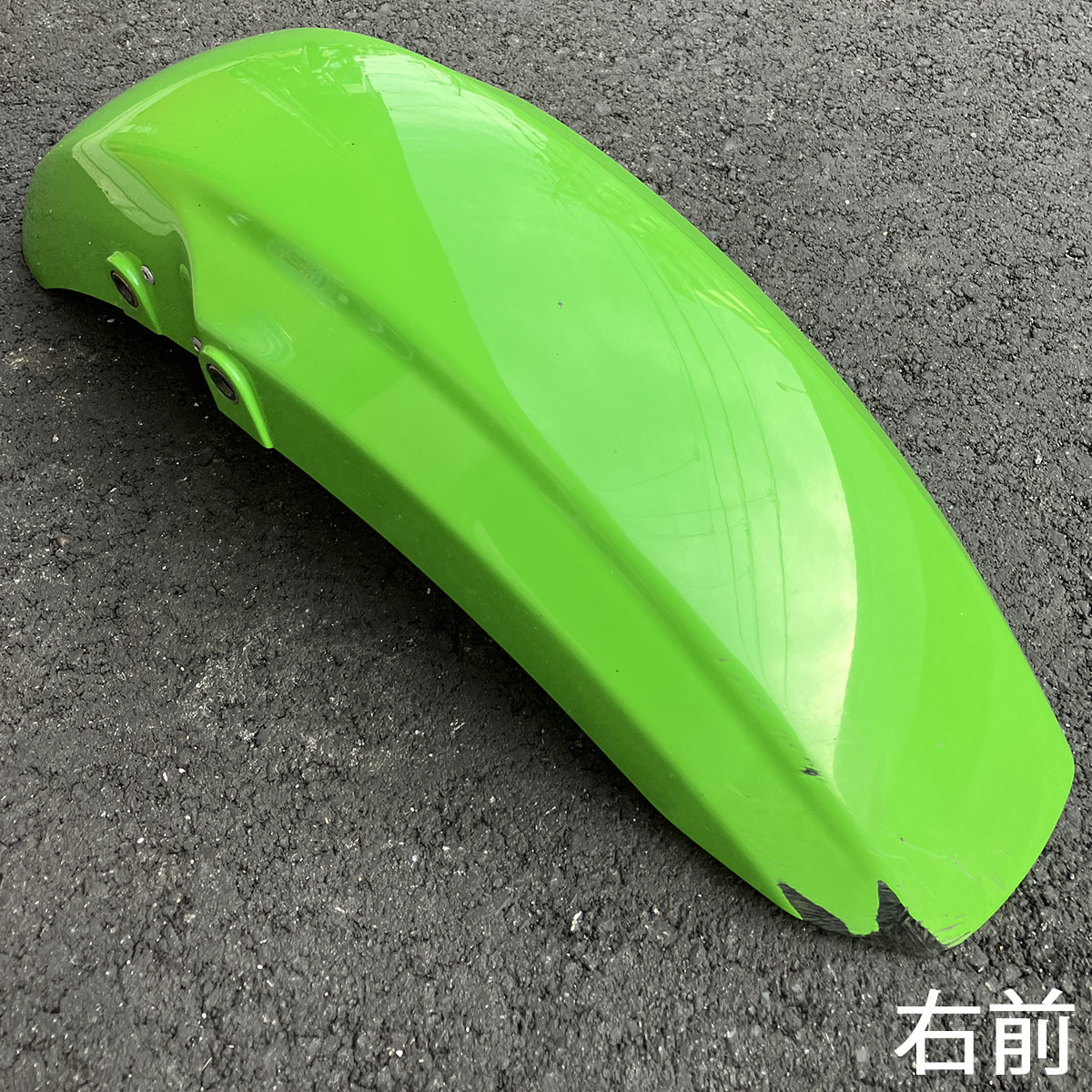 ヤフオク! -「フロントフェンダーライムグリーン」(カワサキ用