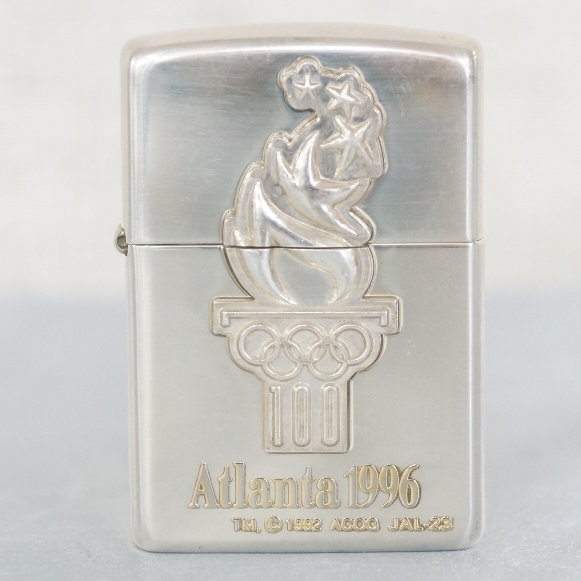 ジッポー(ZIPPO) アトランタオリンピック聖火 オリジナル箱付き Yahoo