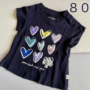 ケイトスペード　半袖Tシャツ　80 ハート　女の子　子供服