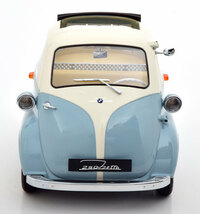 KK scale 1/12 BMW 250 Isetta 1959 lightblue white　ダイキャスト製　ビックスケール_画像3