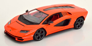 MAISTO 1/18 Lamborghini Countach LPi 800-4 orange Lamborghini counter k Maisto 