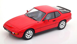 KK scale 1/18 Porsche 924 1985　レッド　ダイキャスト製　ポルシェ