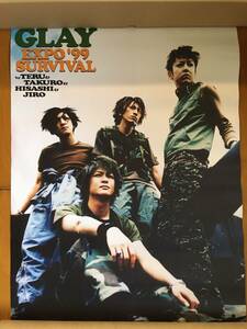 ★GLAY　EXPO'99　SURVIVAL　ポスター