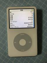 iPod classic 歴代最高音質　5.5世代　30GB 新品バッテリー交換済み　動作確認済み_画像4