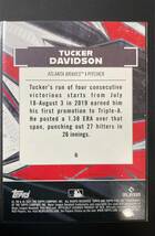 【Tucker Davidson】Topps Fire Baseball 2021 MLB card【RC】【タッカー・デイヴィッドソン】_画像2