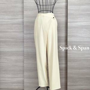 Высококачественные дизайнерские штаны ◇ Ship &amp; Span Spank и Span Lamie Ouppant Brants Цветные брюки желтые 36 с
