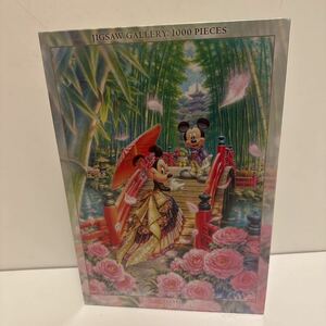 ★レア★希少★ Disney Mickey MIYABI 雅 ミニーの和モダン ウエディング 結婚式 ジグソー パズル JIGSAW PUZZLE 1000ピース