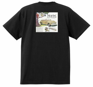 アドバタイジング フォード 1081 黒 Ｔシャツ 1947 ホットロッド ローライダー ロカビリー アドバタイズメント レッドスレッド